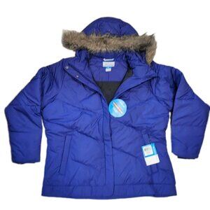 COLUMBIA Snow Eclipse Womens 1X Plus Size Parka/Jacket/Coat Purple $160